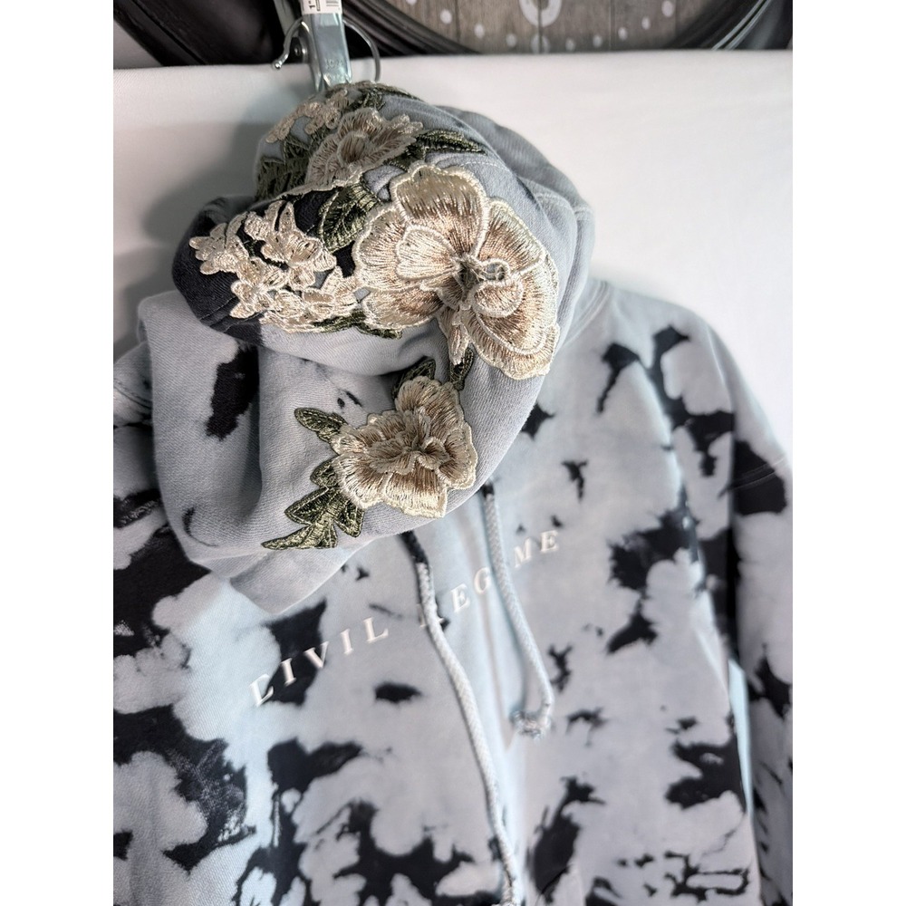 Civil Regime Blue Mist Hoodie Large - Picture 14 of 16